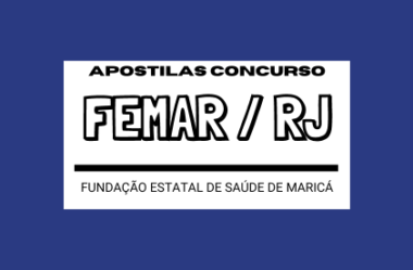 Apostila Auxiliar Administrativo Concurso FEMAR RJ 2023