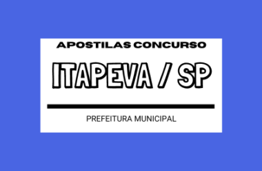 Apostila Monitor Educação Infantil Concurso Prefeitura Itapeva SP 2023